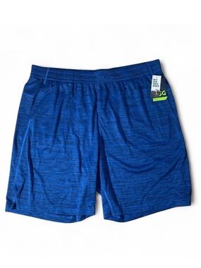 C14- DSG Men's 2X performance shorts NWT New Vibrant Blue Athletic Shorts